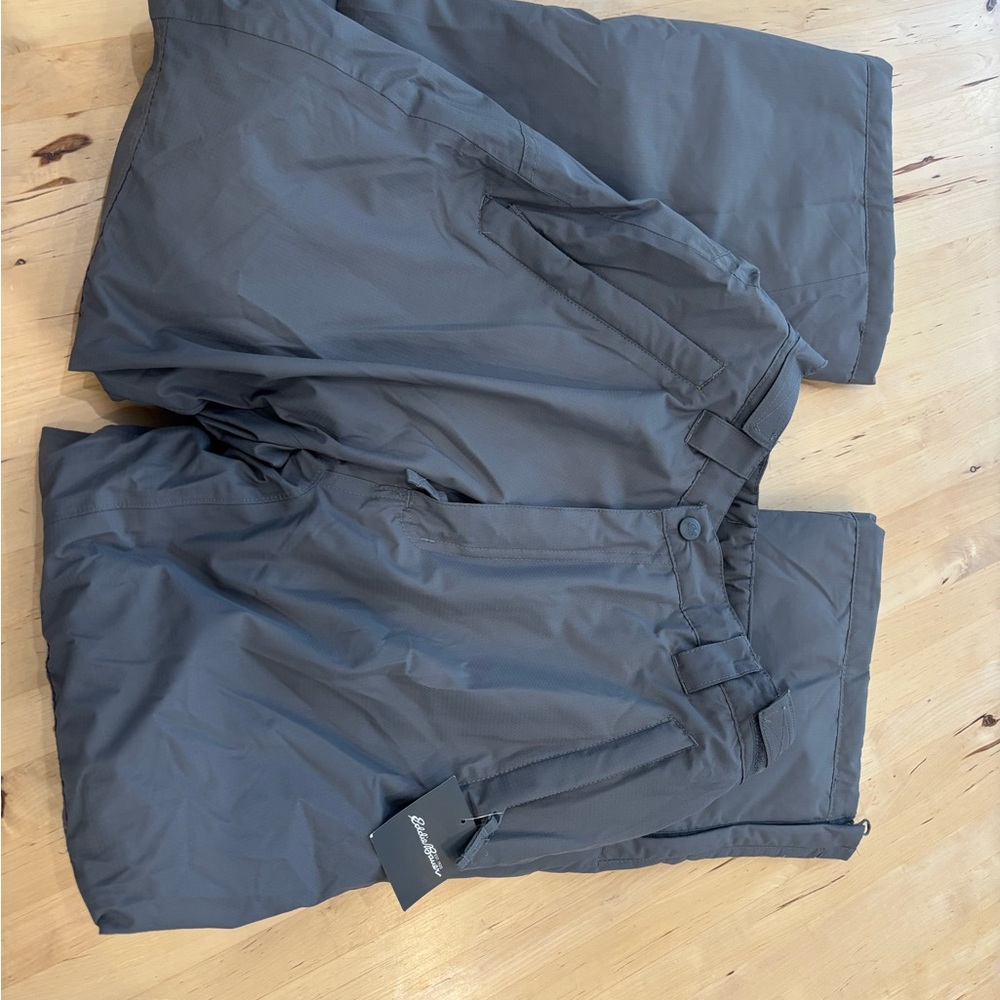 Eddie Bauer Charcoal Kids Snow Pants